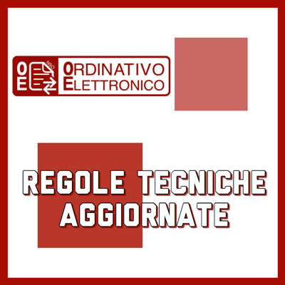 regole tecniche ordine elettronico